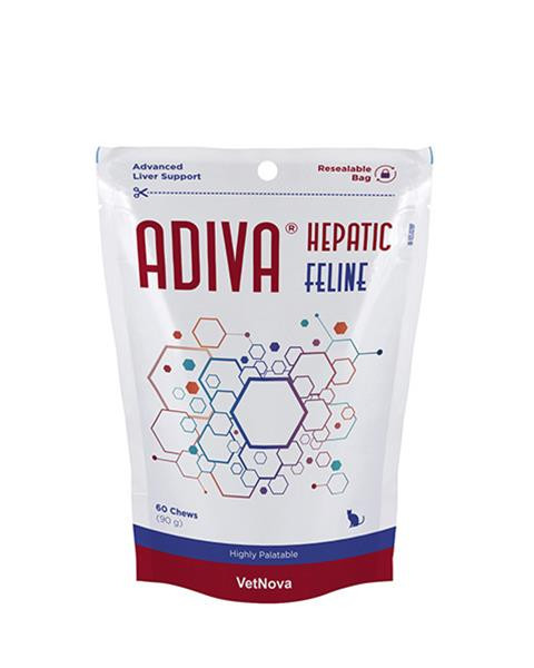 VetNova ADIVA Hepatic Feline 60 tbl.