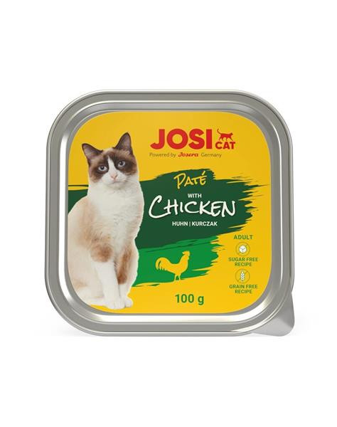 JosiCat vanička Cat Paté with Chicken 100 g