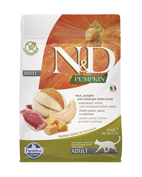 Farmina N&D cat PUMPKIN (GF) adult, duck & cantaloupe melon 0,3 kg