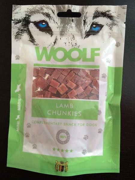 Pamlsok Woolf Dog Lamb Chunkies 100 g