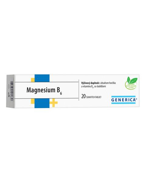 Magnesium B6 tbl. eff. 1 x 20 ks GENERICA
