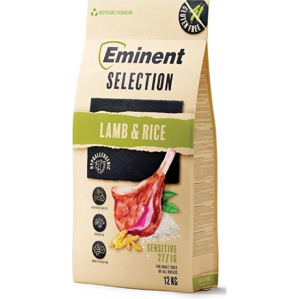 Eminent dog Selection Sensitive Lamb & Rice 12 kg 