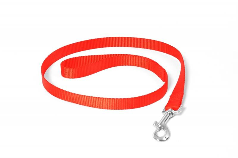 Vodítko DUVO+ Nylon červené 100 cm/ 20 mm