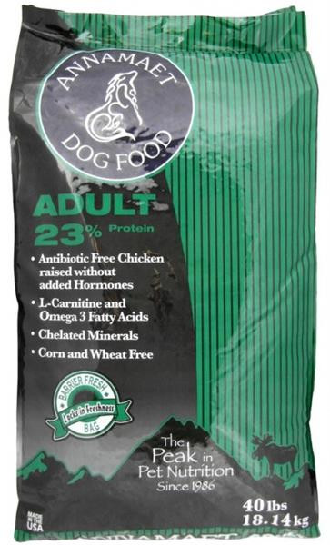 Annamaet dog Adult 23% protein 18,14 kg