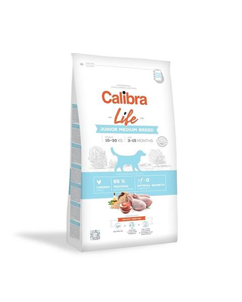 Calibra Dog Life Junior Medium Breed Chicken 2,5 kg