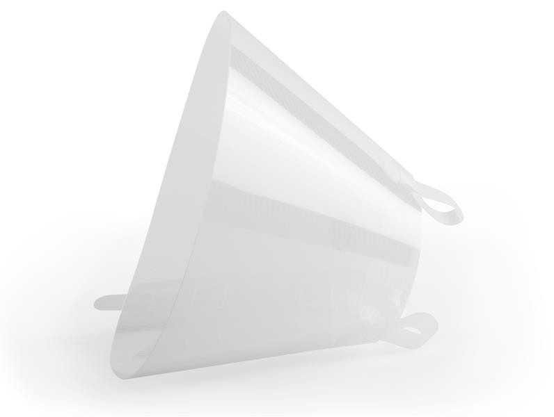 Golier transparentný BUSTER 25 cm, 10 ks