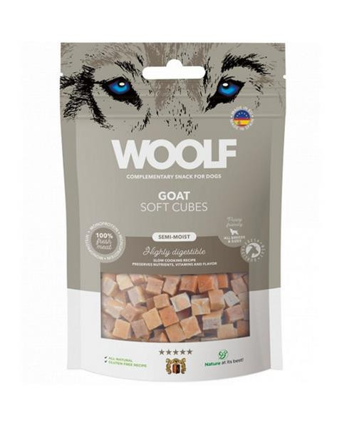 Pamlsok Woolf Dog Soft Cubes Goat 100 g