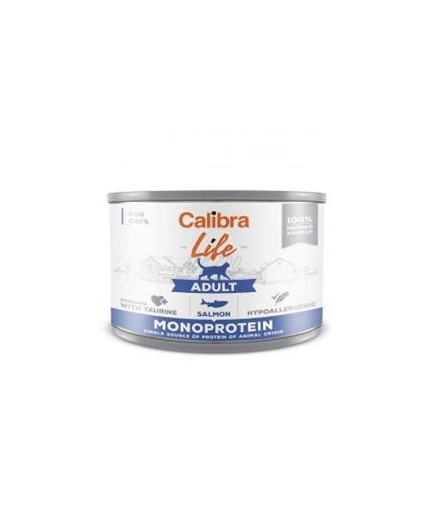 Calibra KONZERVA cat Life Adult salmon 6 x 200 g