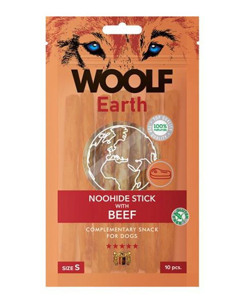 Pamlsok Woolf Dog Earth NOOHIDE S Beef 90 g