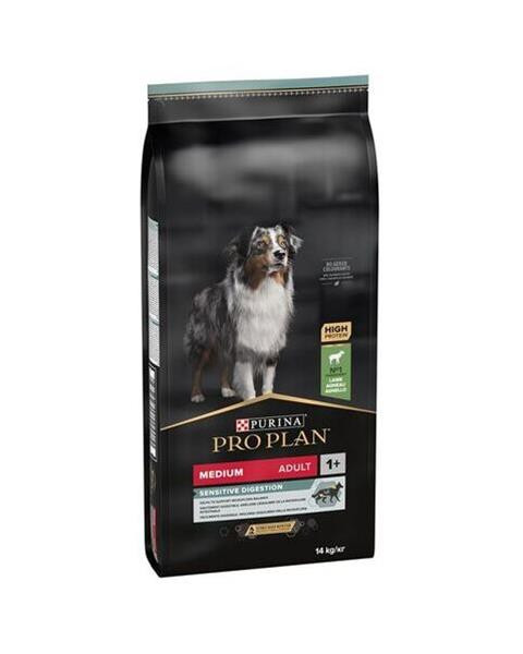 ProPlan MO Dog Adult Medium Sensitive Digestion jahňa 14 kg