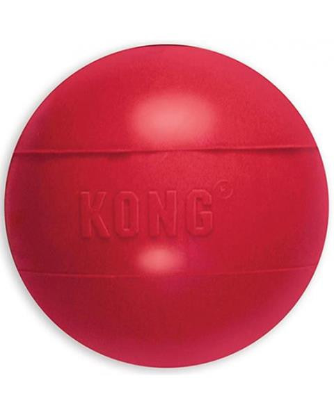 Hračka Kong Dog Classic Lopta červená, guma prírodná, M/L 13-30 kg