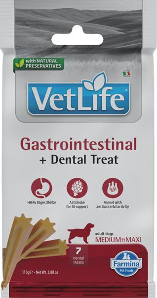 Pamlsok Farmina Vet Life Dog Gastrointestinal Adult medium & maxi 100g