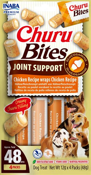 Pamlsok Inaba Churu Bites joint dog kura 4 x 12 g
