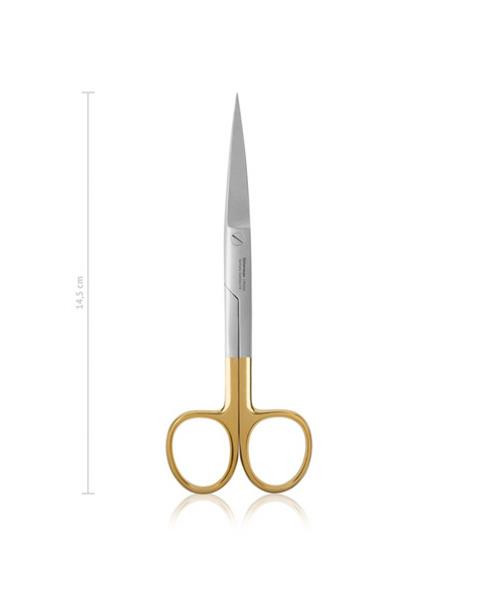 Nožnice chirurgické, rovné ostré TC 145 mm