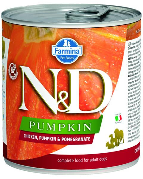 Farmina N&D dog PUMPKIN & chicken & pomegranate konzerva 285 g
