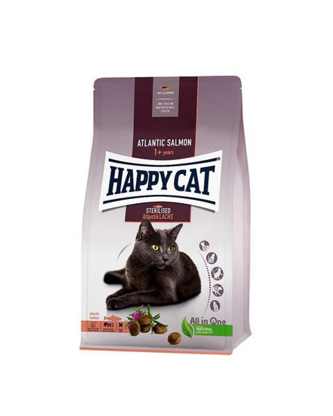 Happy Cat SUPREME - Sterilised Atlantik-Lachs / Losos 1,3 kg