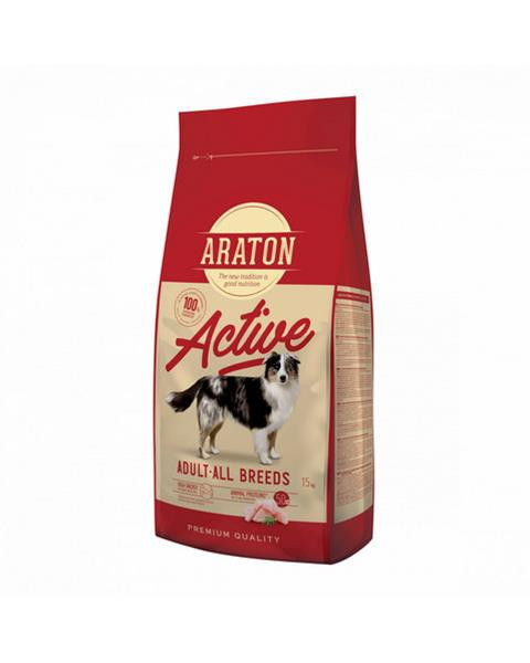 ARATON dog adult active all breed poultry 15 kg