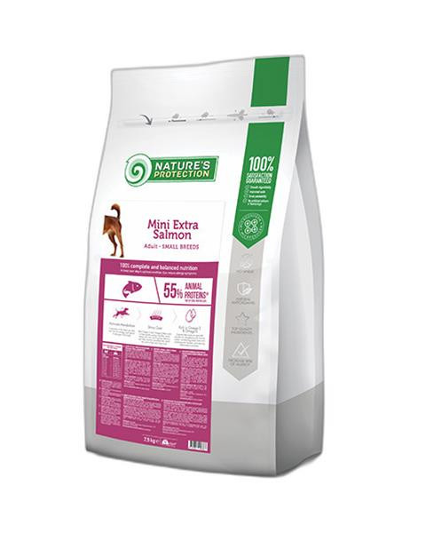 Natures P dog adult mini extra salmon 7,5 kg