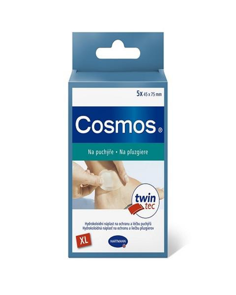 Náplasť Cosmos na pľuzgiere XL 75 x 45 mm, 5 ks/bal.