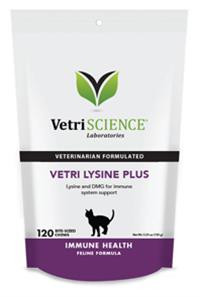 Vetri Science Vetri-Lysine Plus žuvacie tbl. 120 tbl.
