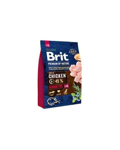 Brit Premium by Nature dog Senior L+ XL 3 kg