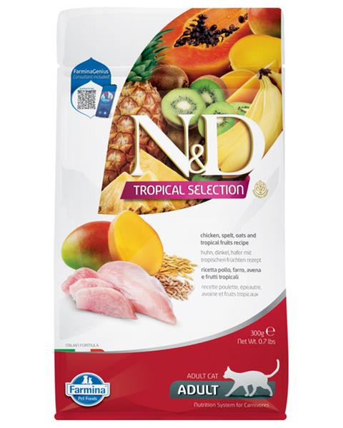 Farmina N&D cat TROPICAL SELECTION (AG) adult, chicken 300 g