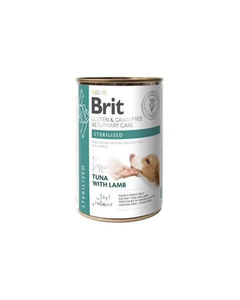 Brit Veterinary Diets GF dog Cans Gluten & Grain free Sterilised 400 g