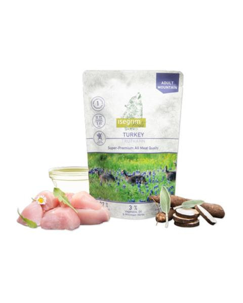 ISEGRIM dog Monoprotein Isegrim Roots, Turkey bal. 7 x 410 g kapsičky