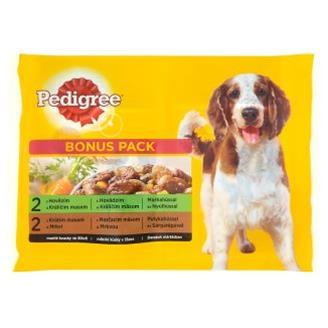 Mars PEDIGREE kapsička dog ADULT Multipack HD a králik &morka a mrkva v šťave 4 x 100 g