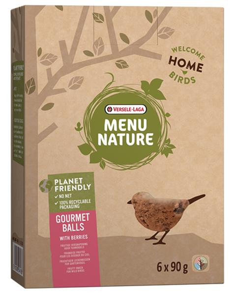 VL Guľa lojová Gourmet, s bobuľovým ovocím 6x90 g, bez sieťky