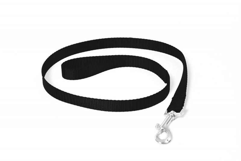 Vodítko DUVO+ Nylon čierne 100 cm/ 20 mm