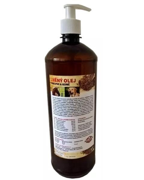 Olej ľanový ZEUS 1000 ml