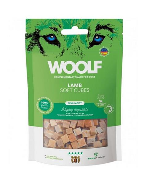 Pamlsok Woolf Dog Soft Cubes Lamb 100 g