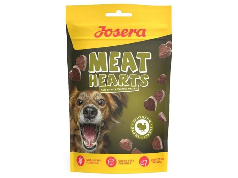 Josera pamlsok Dog Meat Hearts Turkey 70 g