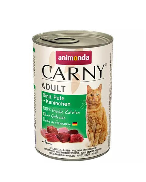 Animonda CARNY® cat Adult hovädzie,morka a králik bal. 6 x 400 g konzerva