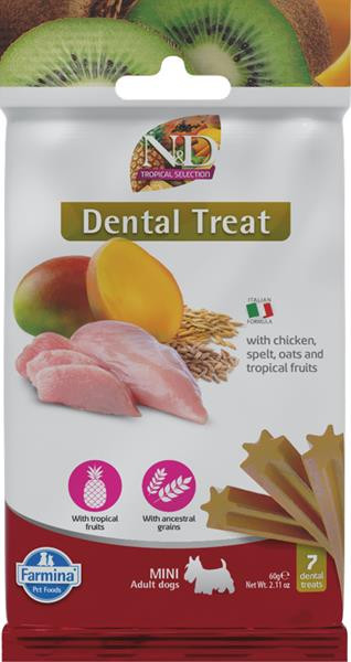 Pamlsok Farmina ND Tropical Selection Chicken Adult Mini 60g