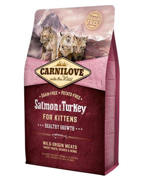 Carnilove cat Grain Free Kitten Salmon & Turkey 2 kg