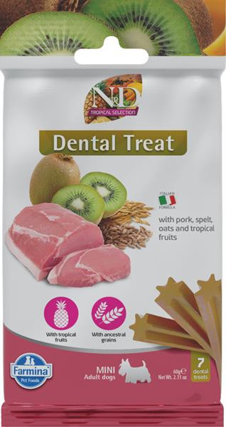 Pamlsok Farmina ND Tropical Selection Pork Adult Mini 60g