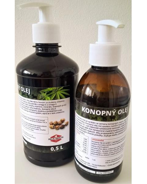 Olej konopný ZEUS 500 ml