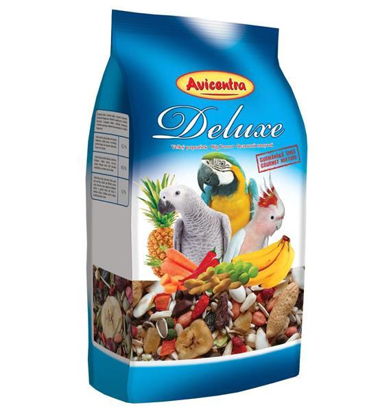 Avicentra Deluxe veľký papagáj 1 kg