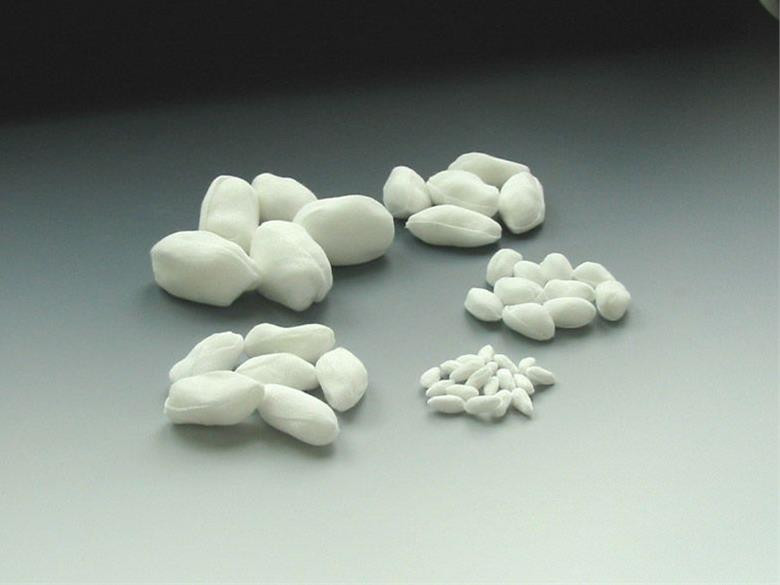 Tampóny z gázy 33 x 33, priemer 55 mm, 100 ks, veľ.6