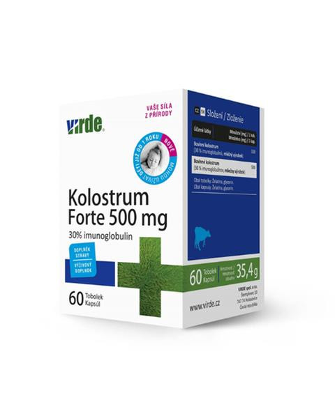 Kolostrum forte cps. 60 x 500 mg VIRDE