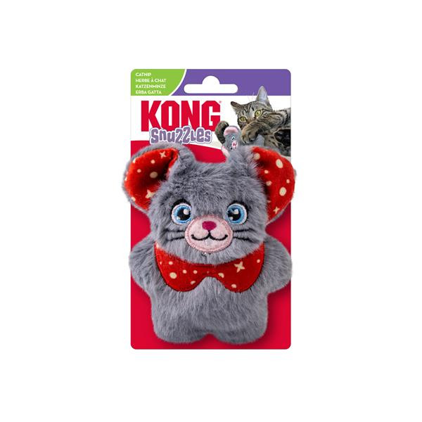 Hračka Kong Cat Holiday Snuzzles Mouse Assorted,polyester, rôzne farby