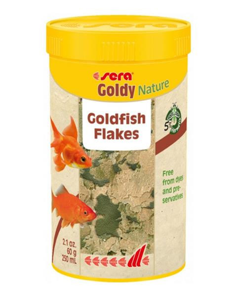 Sera Goldy Nature krmivo pre menšie studenovodné ryby 250 ml
