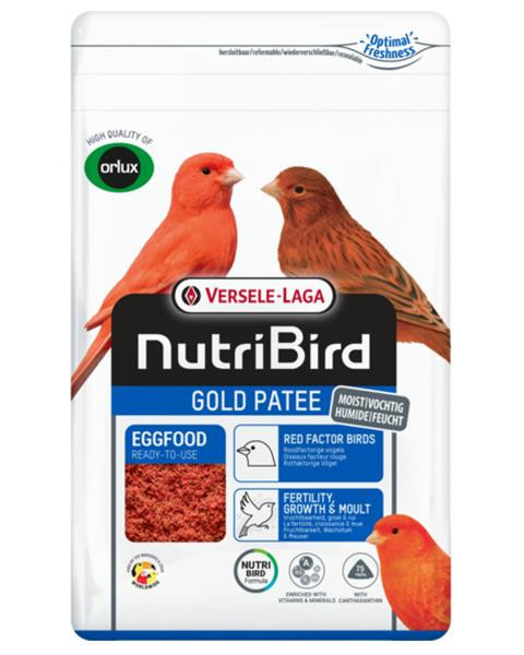 VL Orlux NutriBird Gold Patee Red Factor Birds 1kg