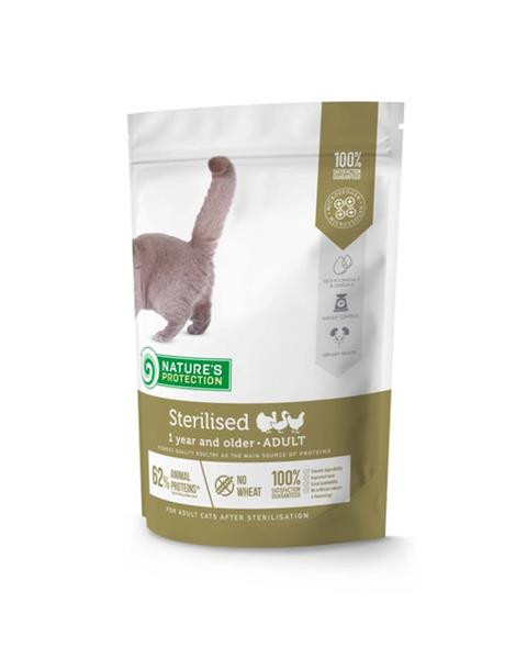 Natures P cat adult sterilised poultry 400 g 