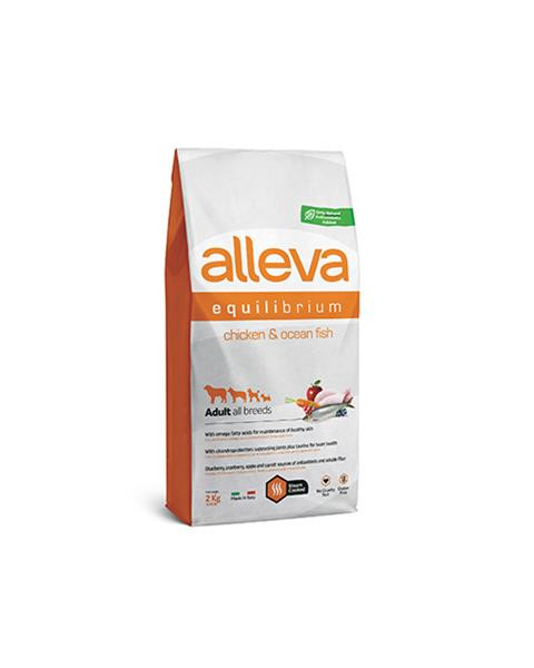 Alleva SP EQUILIBRIUM dog adult all breed chicken & ocean fish 2 kg