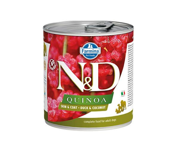 Farmina N&D dog QUINOA duck & coconut konzerva 285 g