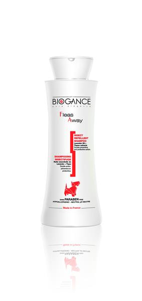 Šampón BIOGANCE Fleas Away Dog 250 ml(ochrana proti parazitom pre psy)