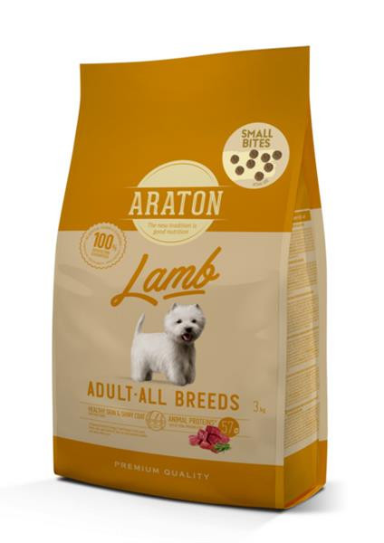 ARATON dog adult lamb small 3 kg